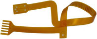 Materiał PI Żółta maska ​​Soldermask FPC Elastyczny obwód drukowany Zanurzenie Złota powierzchnia 50 mm x 10 mm