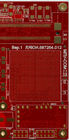 Czerwona maska ​​lutownicza 4 warstwy 1,60 mm 1 uncja 4 miliony płytka drukowana Bluetooth