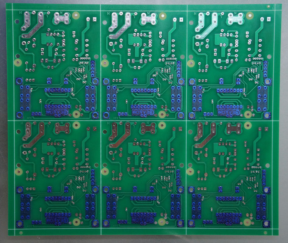 OEM Niebieska zdzieralna kontrola impedancji kleju PCB Zielona maska ​​​​lutownicza do urządzeń 5G