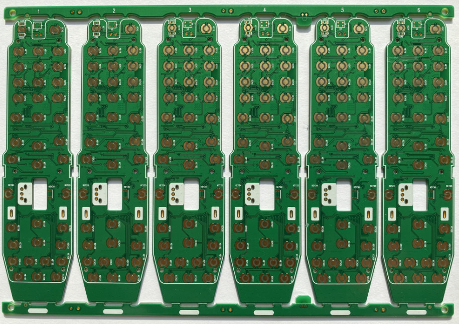 OEM 4-warstwowa płytka kontrolna impedancji FR4 TG180 o wartości 90 hom Zielona maska ​​​​lutownicza